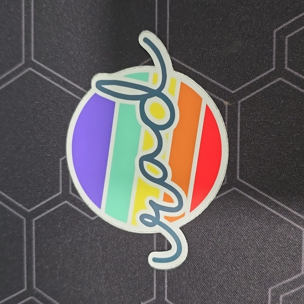 Rad Rev Rainbow Rad Sticker